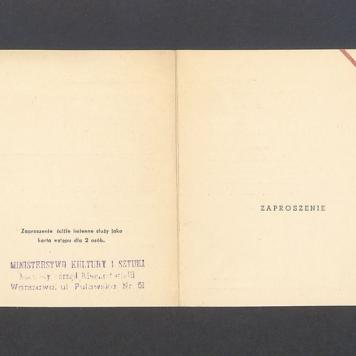 Zaproszenie na premierę filmu "Złodziej brzoskwiń"