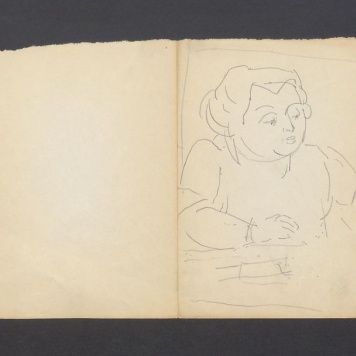 Szkic postaci kobiecej