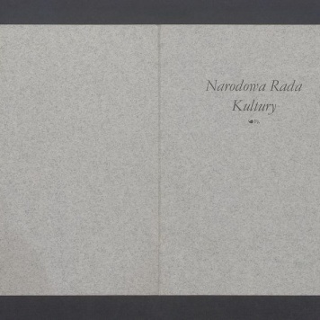 Podziękowanie za udział w pracach Narodowej Rady Kultury