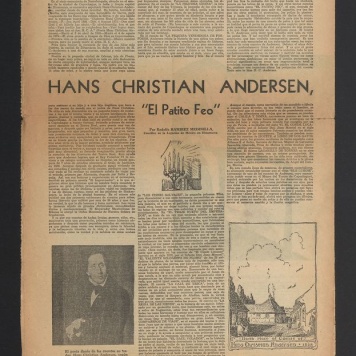 Hans Christian Andersen, "El Patito Feo'