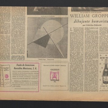 William Gropper. Dibujante humorista