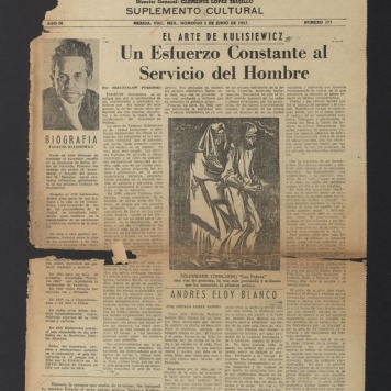 El arte del Kulisiewicz. Un Esfuerzo Constante al Servicio del Hombre