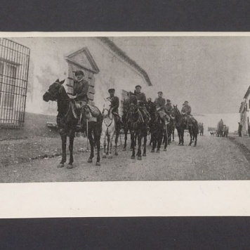 Grupa polskich kawalerzystów