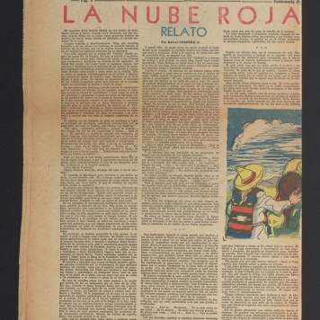 La nube roja