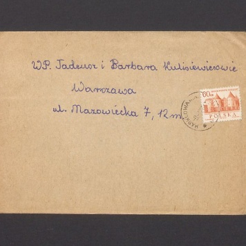 Koperta, nad. Kaliszewski Andrzej