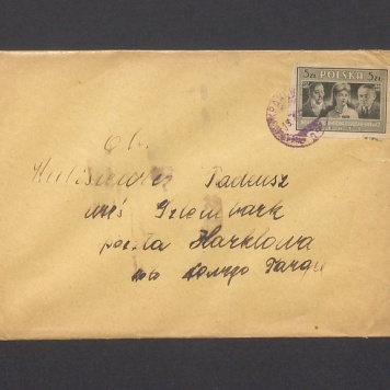 Koperta, adr. Kulisiewicz Tadeusz