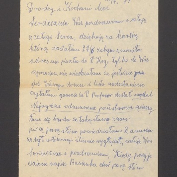 Drodzy i Kochani Moi Serdecznie Was pozdrawiam i całuję [...]