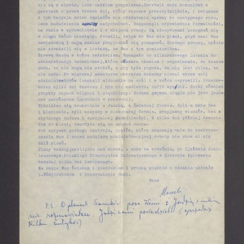 Moi Kochani! Od kilku dni zbieram się do napisania do Was listu [...]