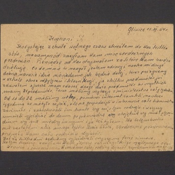 Kochani! Kożystając z chwili wolnego czasu skreślam do Was kilka słów [...]