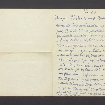 Drogie i Kochane Moje Dzieci Serdecznie Was pozdrawiam i piszę [...]