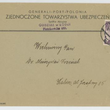 Koperta Generali-Port-Polonia