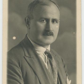 Fotografia przedstawiajaca Mieczysława Trzeciaka