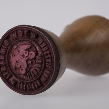 Pieczęć Towarzystwa Gimnastycznego "Sokół"