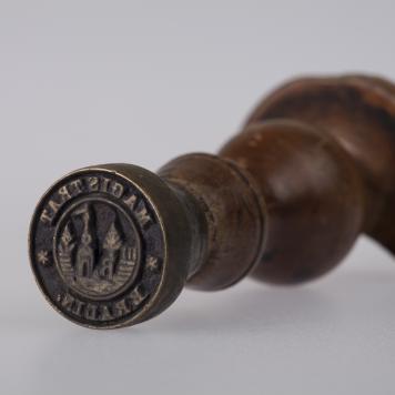 Pieczęć magistratu w Bralinie