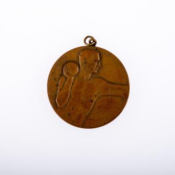 Medal za udział w zawodach w pchnięciu kulą