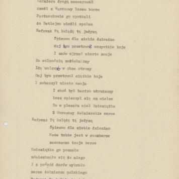 Kolęda partyzancka - 1946