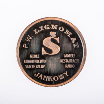 Medal na 30-lecie zakładu stolarskiego w Słupi pod Kępnem