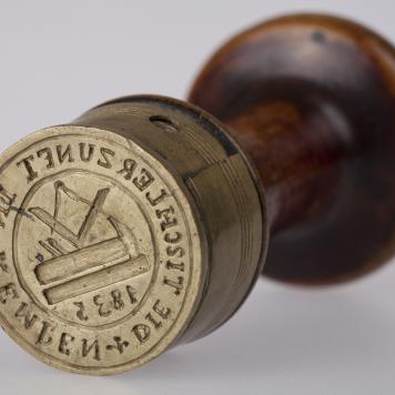 Pieczęć cechu stolarzy w Kępnie