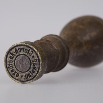 Pieczęć aptekarska z Breslau (Wrocław)