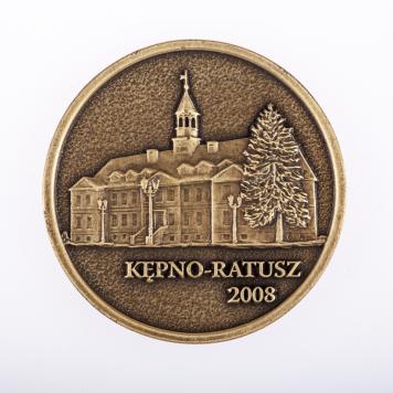 Medal na 50. rocznicę działalności Koła Filatelistów w Kępnie