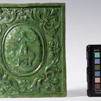 Kafel z herbem Rawicz