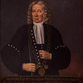 Portret króla kurkowego Daniela Zügehöra