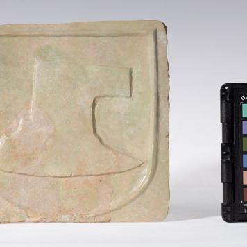 Kafel z herbem Topór