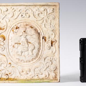 Kafel z herbem Rawicz