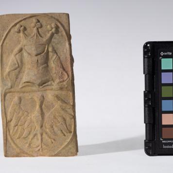 Kafel z herbem Orzeł Biały