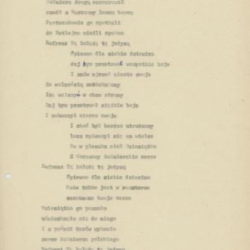 Kolęda partyzancka - 1946 r.