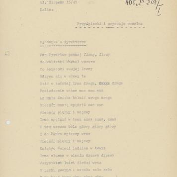 Przyśpiewki i zwyczaje weselne