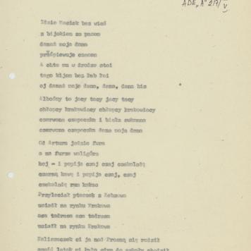 Idzie Maciek bez wieś