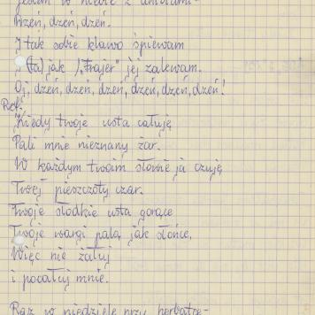 Kiedy Maryś buzi mi da