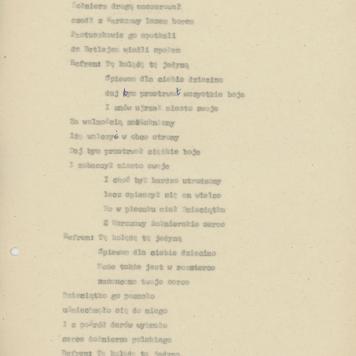 Kolęda partyzancka - 1946 r.