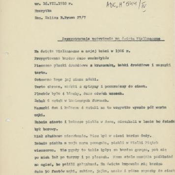 Przygotowanie pożywienia na Święta Wielkanocne