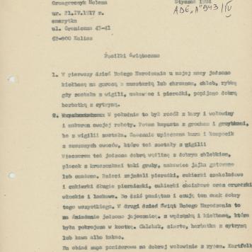 Posiłki świąteczne