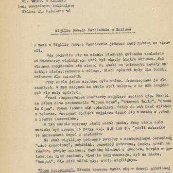 Wigilia Bożego Narodzenia w Kaliszu