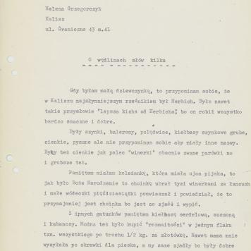 O wędlinach słów kilka