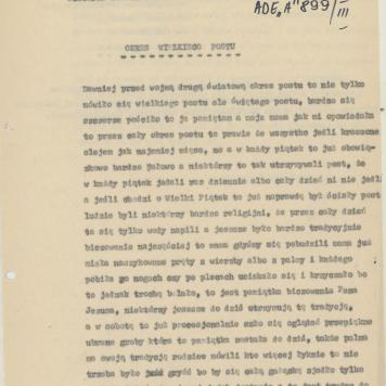 Okres Wielkiego Postu