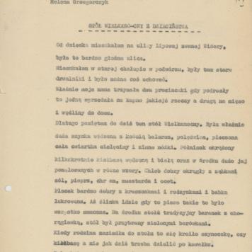 Stół wielkanocny z dzieciństwa