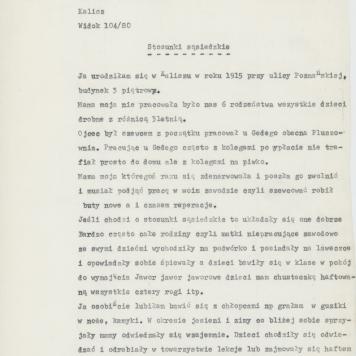 Stosunki sąsiedzkie