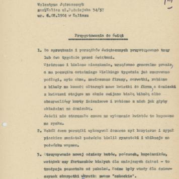 Przygotowania do świąt