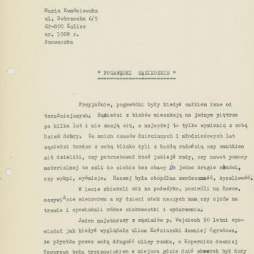 Pogawędki sąsiedzkie