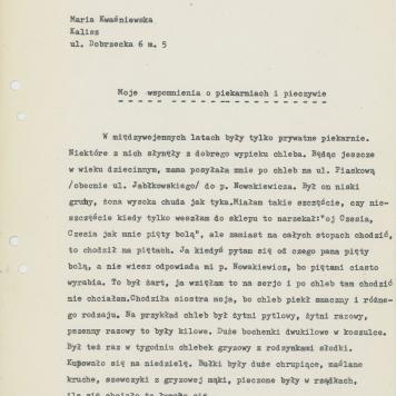 Moje wspomnienia o piekarniach i pieczywie