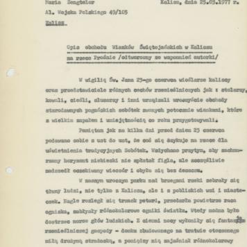 Opis obchodu Wianków Świętojańskich w Kaliszu na rzece Prośnie