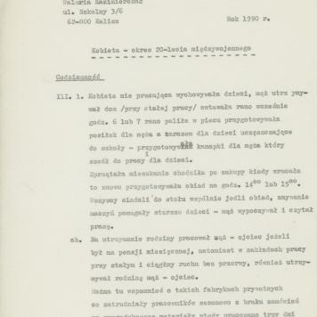 Kobieta - okres 20-lecia międzywojennegoo