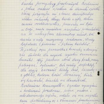 Wspomnienie wieczoru ostatkowego z 1925 r.