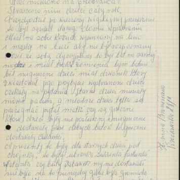 Obrzęd wigilijny w latach 1925 rok