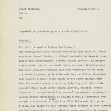 Kim był i co robił w Kaliszu Jan Drygas