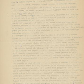 Kłopoty ekonomiczne w rodzinie robotniczej